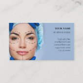 Carte de visite de salon de beauté et de soins de (Dos)