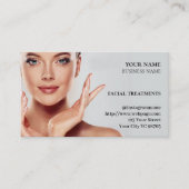 Carte de visite de salon de beauté et de soins de  (Devant)