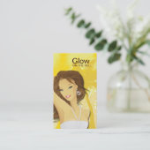 Carte de visite de salon de bronzage (Debout devant)