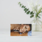 Carte de visite de salon de bronzage Spa (Debout devant)