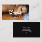 Carte de visite de salon de bronzage Spa (Devant / Derrière)