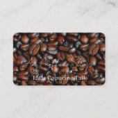 Carte de visite de salon de café (Devant)