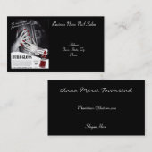 Carte de visite de salon de clou (Devant / Derrière)