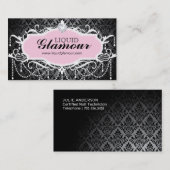 Carte de visite de salon de clou (Devant / Derrière)