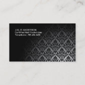 Carte de visite de salon de clou (Dos)