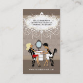 Carte de visite de salon de clou (Dos)