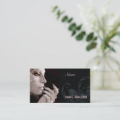 Carte de visite de salon de clou (Debout devant)