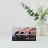 Carte de visite de salon de clou (Debout devant)