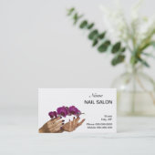 Carte de visite de salon de clou - choisissez (Debout devant)