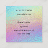 Carte de visite de salon de coiffure (Dos)