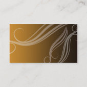 Carte de visite de salon de coiffure (Dos)