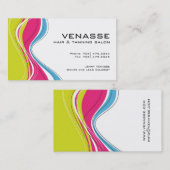 Carte de visite de salon de coiffure (Devant / Derrière)