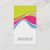 Carte de visite de salon de coiffure (Dos)