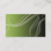 Carte de visite de salon de coiffure (Dos)