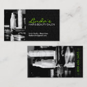 Carte de visite de salon de coiffure (Devant / Derrière)