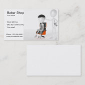 Carte de visite de salon de coiffure (Devant / Derrière)