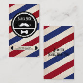 Carte de visite de salon de coiffure (Devant / Derrière)