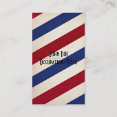 Carte de visite de salon de coiffure (Dos)