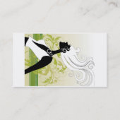 Carte de visite de salon de coiffure (Dos)