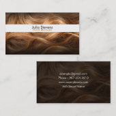 Carte de visite de salon de coiffure (Devant / Derrière)