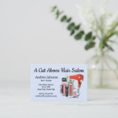 Carte de visite de salon de coiffure & Calendrier  (Debout devant)