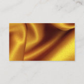 Carte de visite de salon de coiffure en soie et ci (Dos)