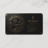 Carte de visite de salon de coiffure Premium | Néo (Devant)