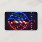 Carte de visite de salon de coiffure Premium | Néo (Dos)