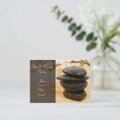 Carte de visite de salon de Spa&Beauty (Debout devant)