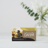 Carte de visite de salon et de spa (Debout devant)