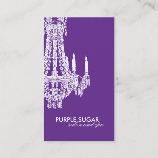 Carte de visite de salon et de spa (Devant)