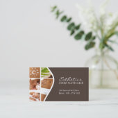 Carte de visite de salon et de spa (Debout devant)