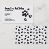 Carte de visite de salon pour animaux de compagnie (Devant / Derrière)