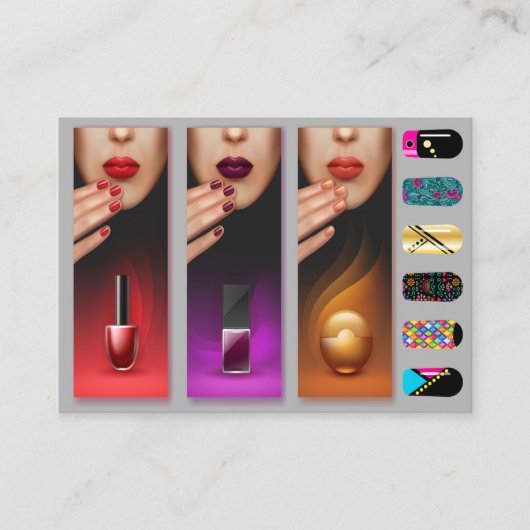 Carte de visite de salon sophistiqué (Devant)