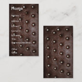 Carte de visite de sandwich à crème glacée (Devant / Derrière)