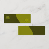 Carte de visite de santé (Devant / Derrière)