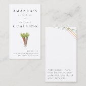 Carte de visite de santé et de bien-être personnal (Devant / Derrière)