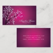 Carte de visite de santé et de santé (Devant / Derrière)