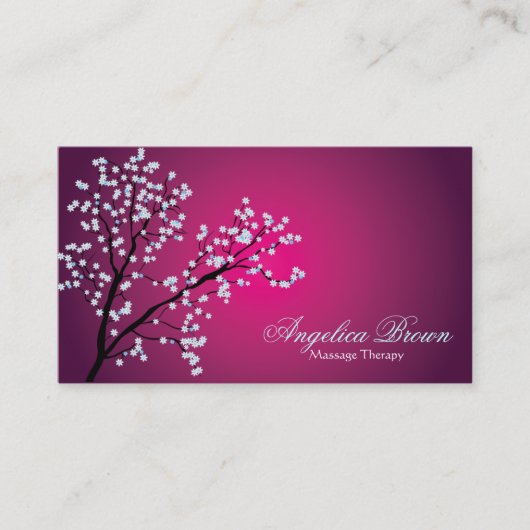 Carte de visite de santé et de santé (Devant)