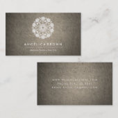 Carte de visite de santé et de santé de professeur (Devant / Derrière)