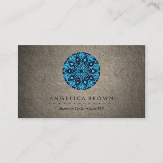 Carte de visite de santé et de santé de professeur (Devant)