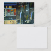 Carte de visite de sapeur-pompier (Devant / Derrière)