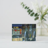 Carte de visite de sapeur-pompier (Debout devant)