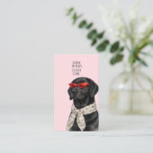 Carte de visite de Sassy Walks Classy Care Service (Debout devant)
