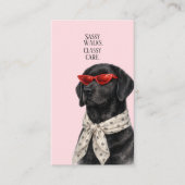 Carte de visite de Sassy Walks Classy Care Service (Devant)