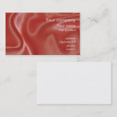 Carte de visite "de satin rose" (Devant / Derrière)