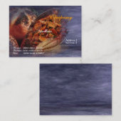 Carte de visite de saucisse fumé (Devant / Derrière)