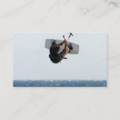Carte de visite de saut de Kiteboarding (Dos)
