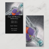 Carte de visite de scientifique (Devant / Derrière)