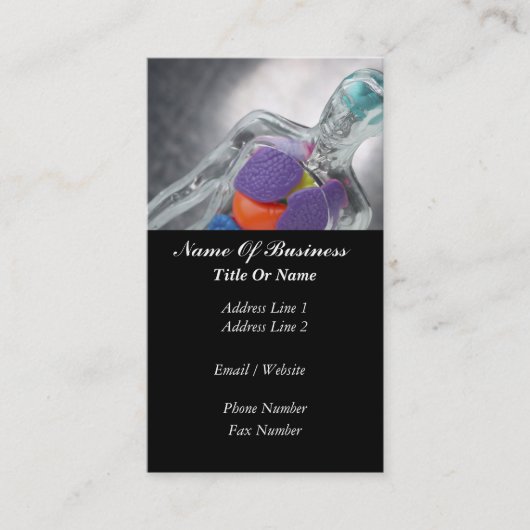 Carte de visite de scientifique (Devant)